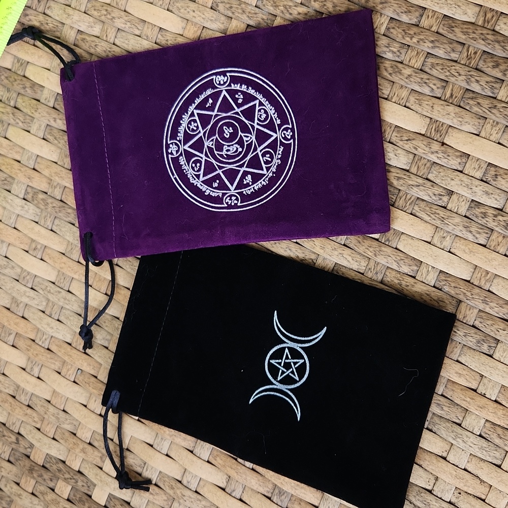 Lot of 2 Tarot Card Keepall Bags